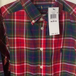 Boys Ralph Lauren Nautical Twill Shirt